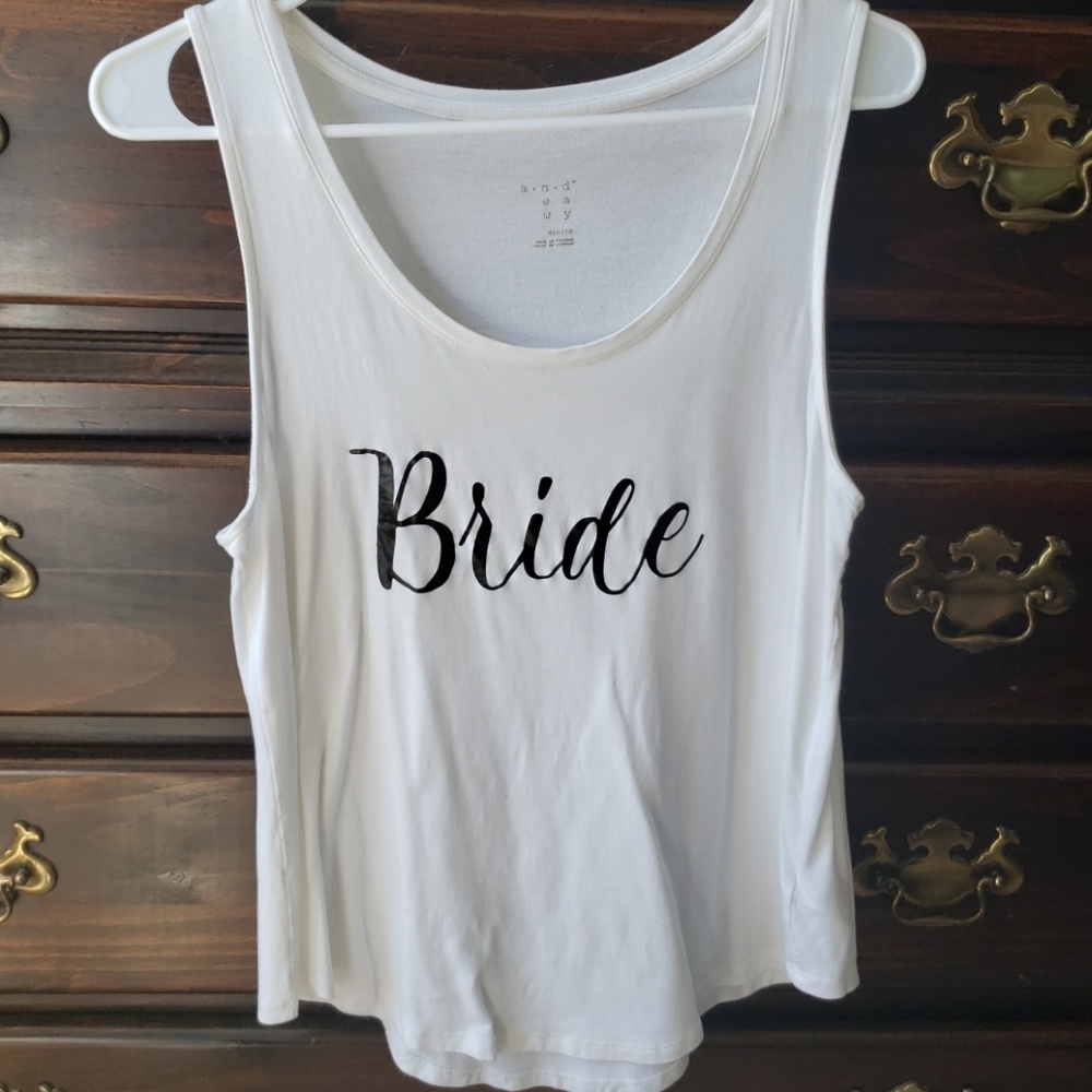 Bride bachlorette tank top